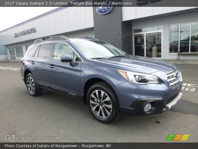 2017 Subaru Outback 2.5i Limited in Twilight Blue Metallic