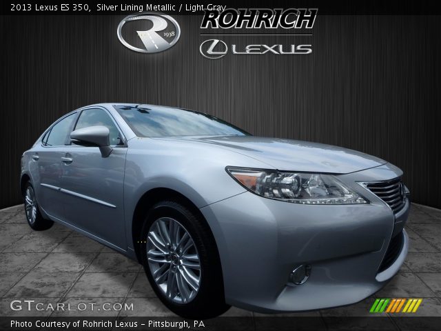 2013 Lexus ES 350 in Silver Lining Metallic