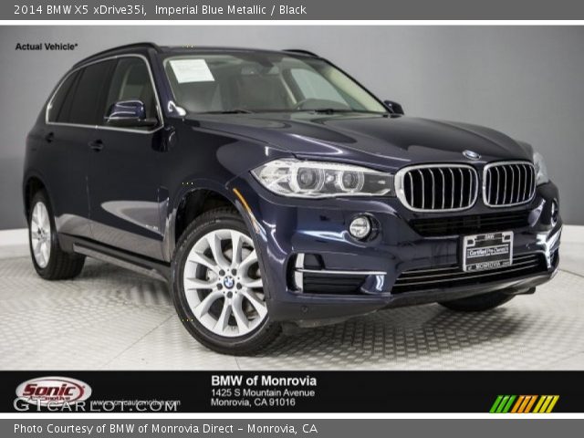 2014 BMW X5 xDrive35i in Imperial Blue Metallic