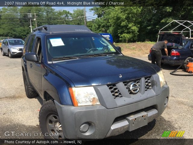 2007 Nissan Xterra Off Road 4x4 in Midnight Blue Metallic