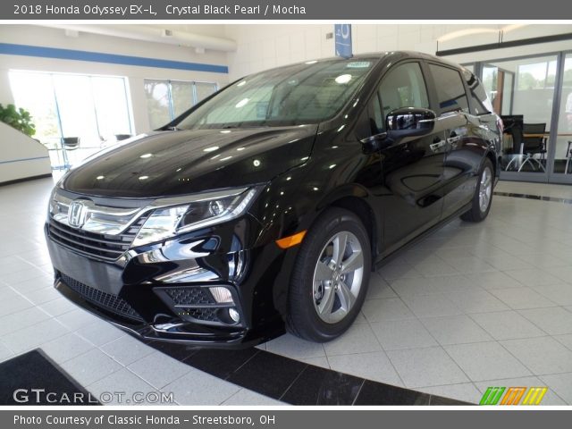 2018 Honda Odyssey EX-L in Crystal Black Pearl