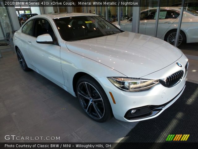 2018 BMW 4 Series 430i xDrive Coupe in Mineral White Metallic