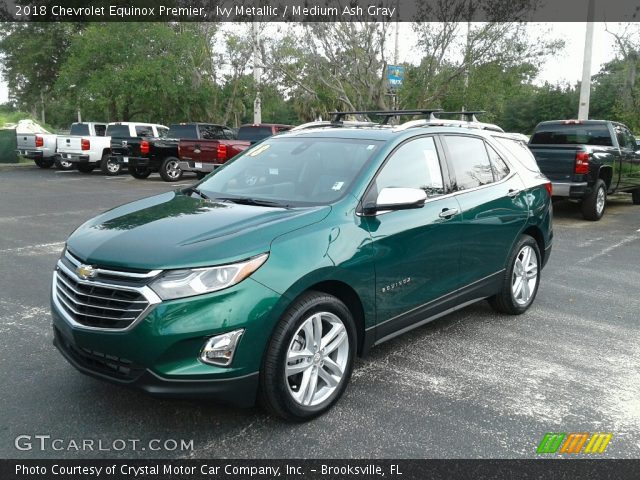 2018 Chevrolet Equinox Premier in Ivy Metallic