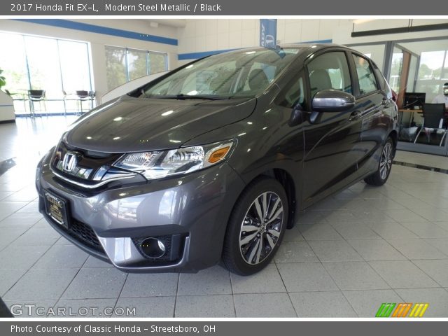 2017 Honda Fit EX-L in Modern Steel Metallic