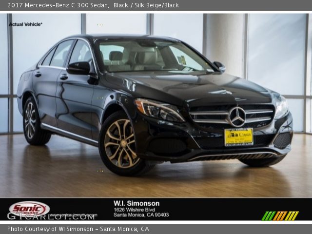 2017 Mercedes-Benz C 300 Sedan in Black