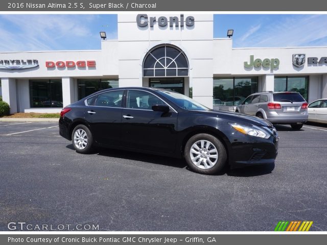 2016 Nissan Altima 2.5 S in Super Black