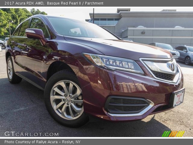 2017 Acura RDX AWD in Basque Red Pearl II