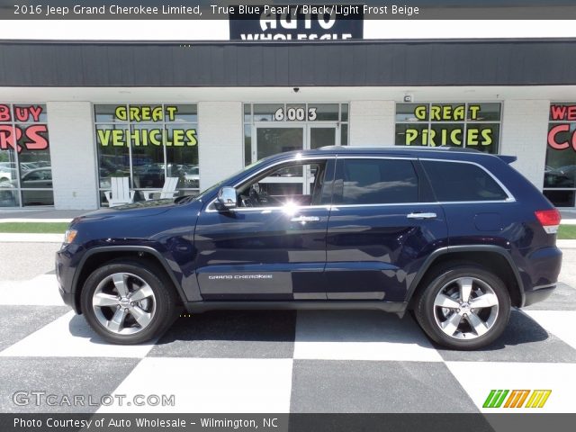 2016 Jeep Grand Cherokee Limited in True Blue Pearl