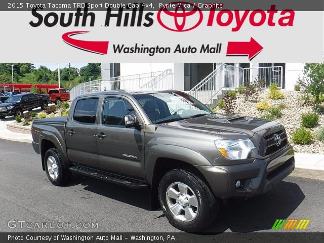 2015 Toyota Tacoma TRD Sport Double Cab 4x4 in Pyrite Mica