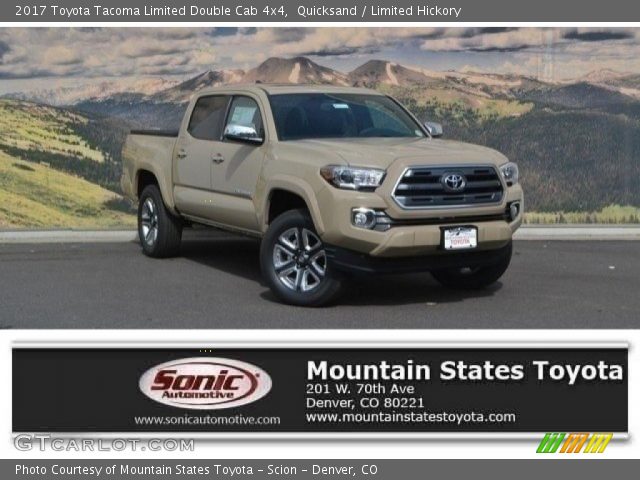 2017 Toyota Tacoma Limited Double Cab 4x4 in Quicksand