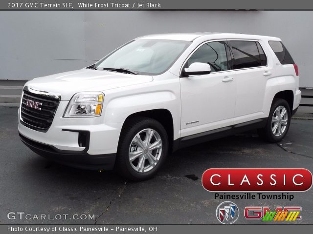 2017 GMC Terrain SLE in White Frost Tricoat