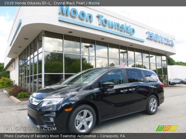 2018 Honda Odyssey EX-L in Crystal Black Pearl