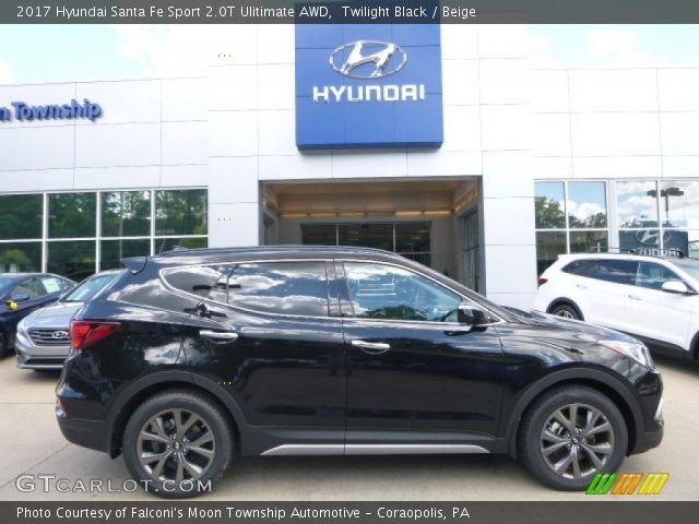 2017 Hyundai Santa Fe Sport 2.0T Ulitimate AWD in Twilight Black