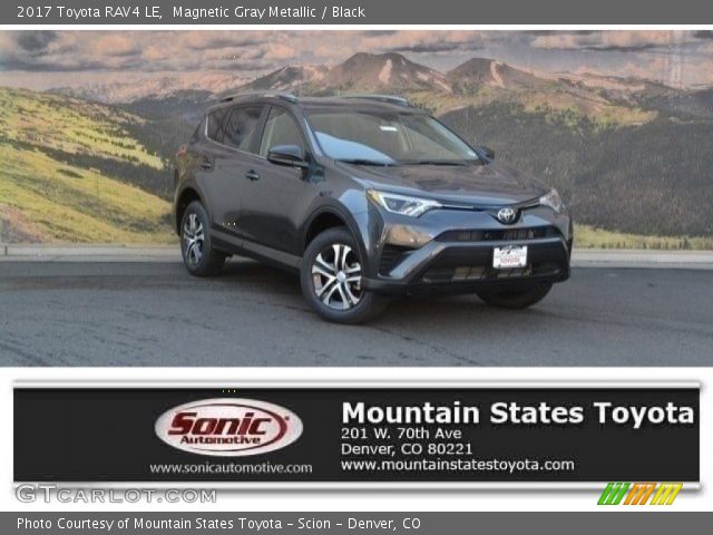 2017 Toyota RAV4 LE in Magnetic Gray Metallic