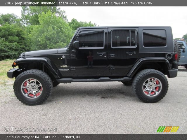 2007 Jeep Wrangler Unlimited Sahara 4x4 in Black