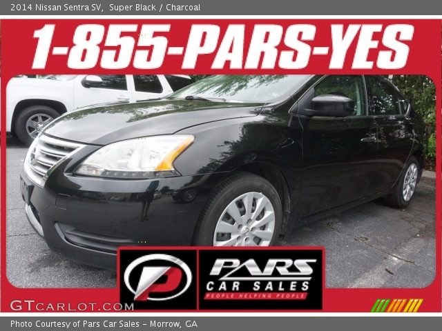 2014 Nissan Sentra SV in Super Black