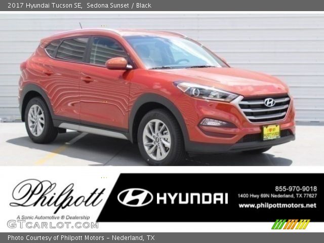 2017 Hyundai Tucson SE in Sedona Sunset