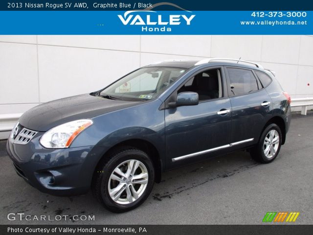 2013 Nissan Rogue SV AWD in Graphite Blue