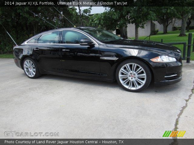 2014 Jaguar XJ XJL Portfolio in Ultimate Black Metallic