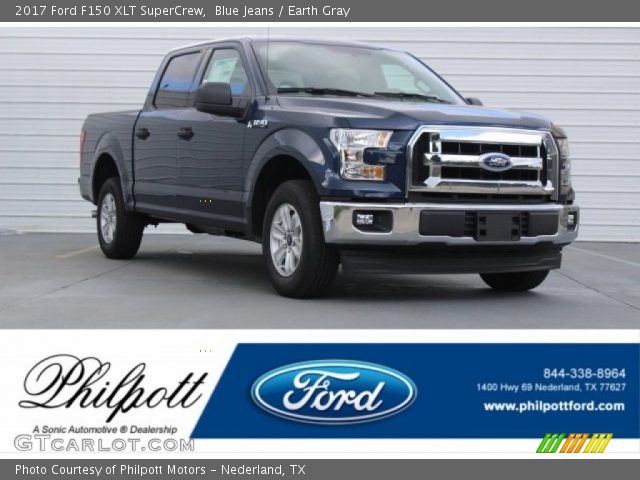2017 Ford F150 XLT SuperCrew in Blue Jeans