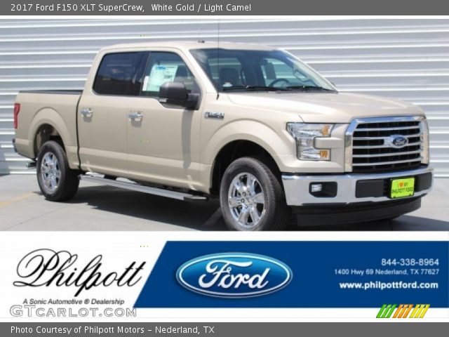 2017 Ford F150 XLT SuperCrew in White Gold