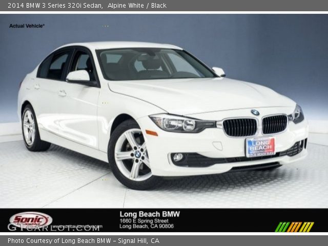 2014 BMW 3 Series 320i Sedan in Alpine White