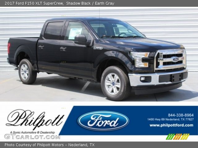 2017 Ford F150 XLT SuperCrew in Shadow Black