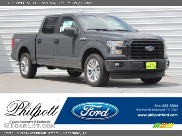 2017 Ford F150 XL SuperCrew in Lithium Gray