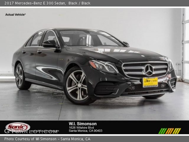 2017 Mercedes-Benz E 300 Sedan in Black
