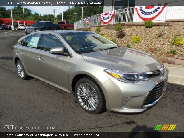 2018 Toyota Avalon Limited in Creme Brulee Mica