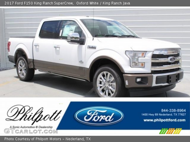 2017 Ford F150 King Ranch SuperCrew in Oxford White