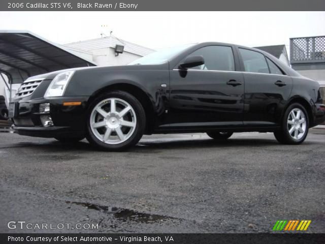 2006 Cadillac STS V6 in Black Raven