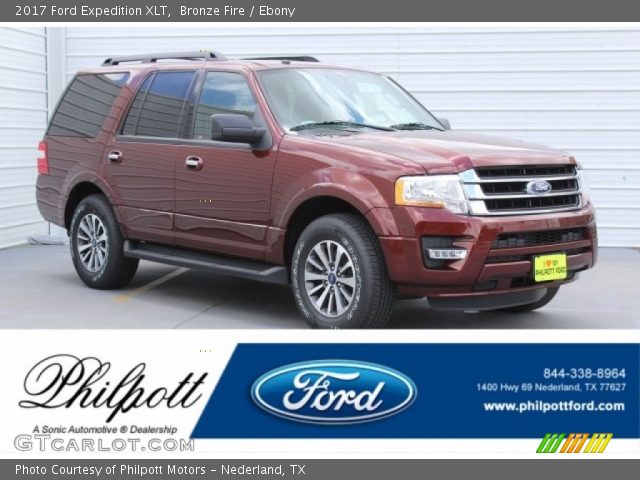 2017 Ford Expedition XLT in Bronze Fire