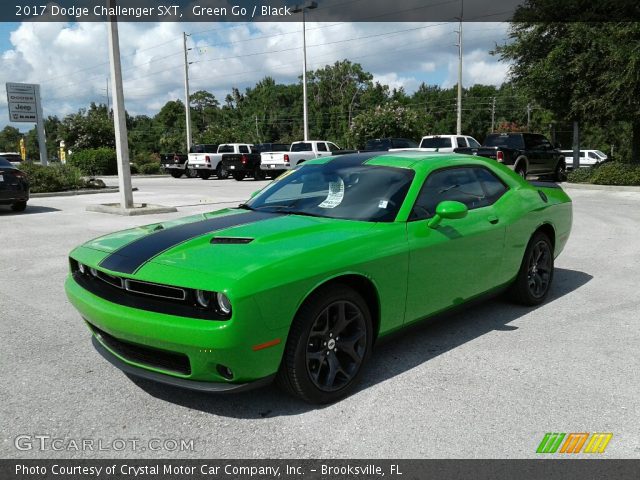 2017 Dodge Challenger SXT in Green Go