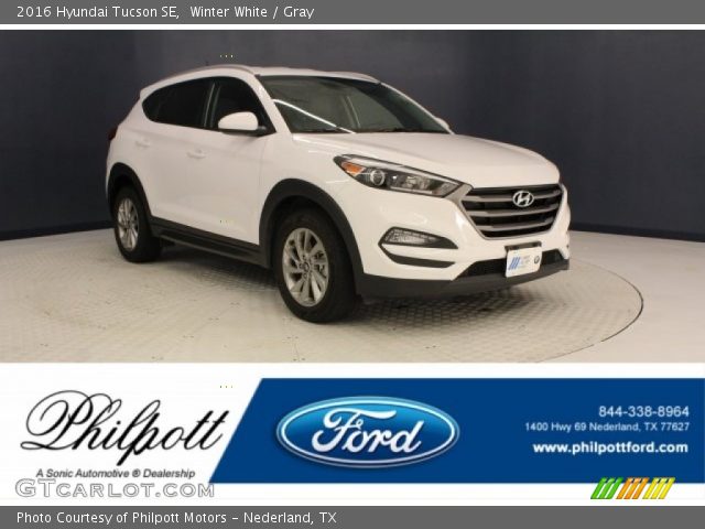 2016 Hyundai Tucson SE in Winter White