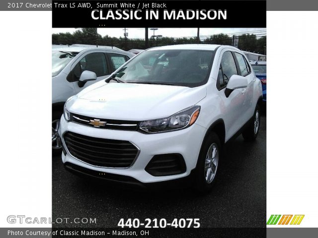 2017 Chevrolet Trax LS AWD in Summit White