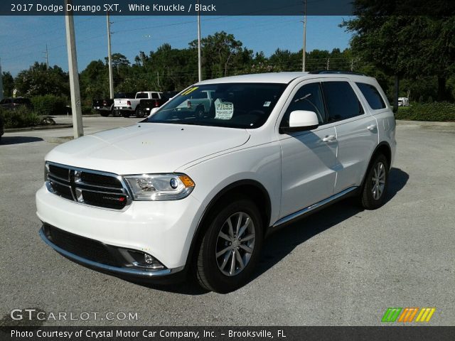 2017 Dodge Durango SXT in White Knuckle
