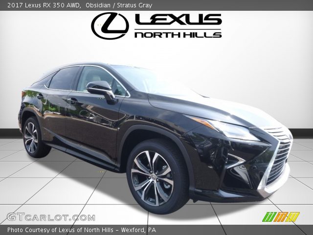 2017 Lexus RX 350 AWD in Obsidian