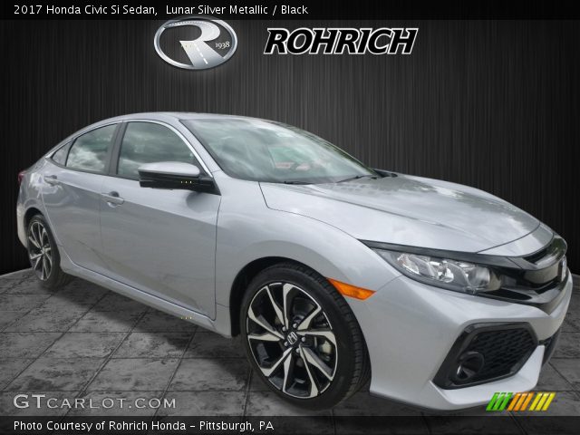 2017 Honda Civic Si Sedan in Lunar Silver Metallic