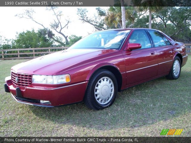 1993 Cadillac Seville STS in Dark Cherry