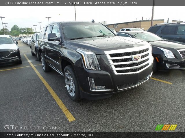 2017 Cadillac Escalade Premium Luxury 4WD in Dark Granite Metallic