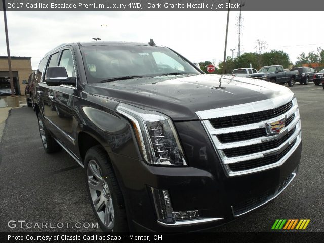 2017 Cadillac Escalade Premium Luxury 4WD in Dark Granite Metallic