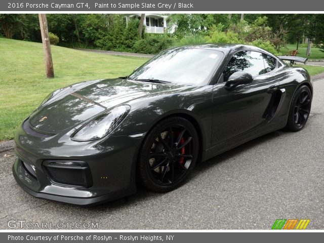 2016 Porsche Cayman GT4 in Paint to Sample Slate Grey