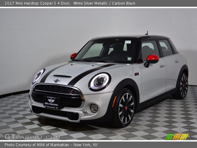 2017 Mini Hardtop Cooper S 4 Door in White Silver Metallic