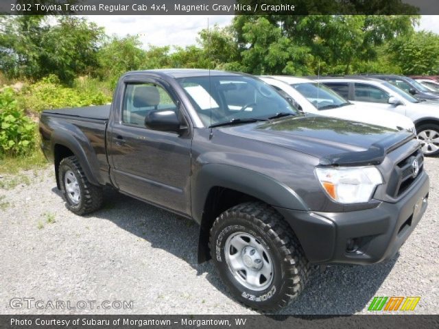 2012 Toyota Tacoma Regular Cab 4x4 in Magnetic Gray Mica