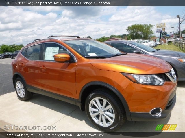 2017 Nissan Rogue Sport SV AWD in Monarch Orange