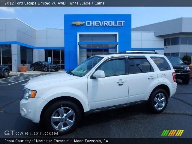 2012 Ford Escape Limited V6 4WD in White Suede