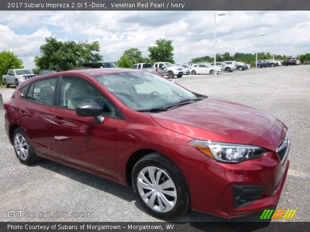 2017 Subaru Impreza 2.0i 5-Door in Venetian Red Pearl
