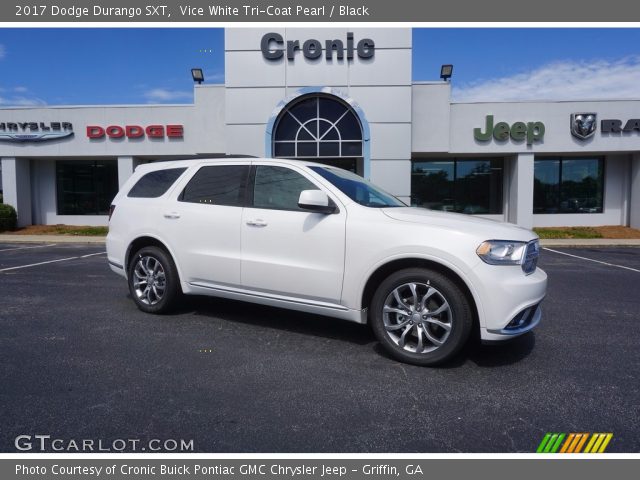 2017 Dodge Durango SXT in Vice White Tri-Coat Pearl