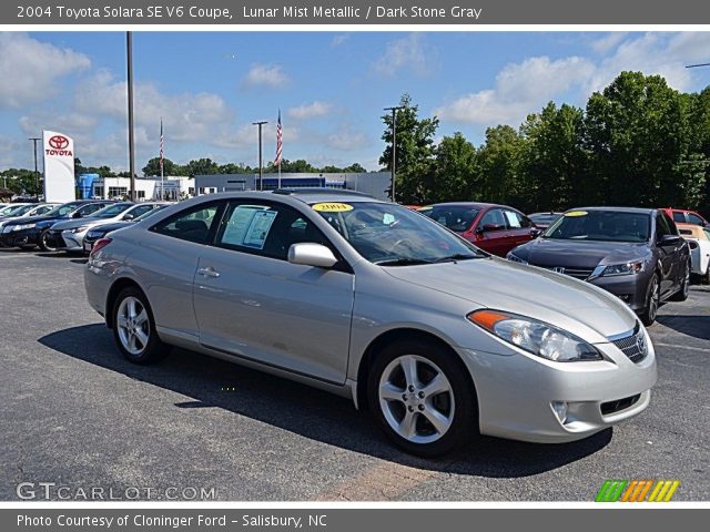 2004 Toyota Solara SE V6 Coupe in Lunar Mist Metallic